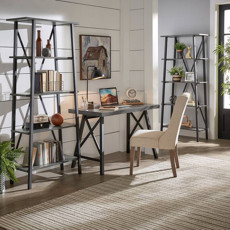 Bryson Rustic X-Base Desk by iNSPIRE Q Classic