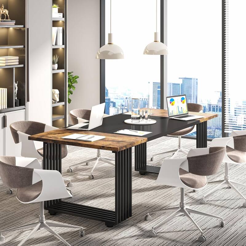 70.9" Modern Home Office Desk, Computer Executive Desk