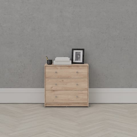 Porch & Den Zoe 3-drawer Engineered Wood Chest
