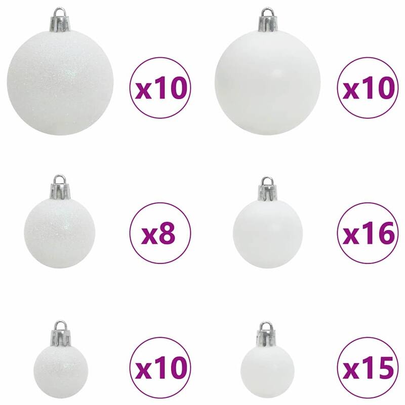 vidaXL Artificial Christmas Tree Green 59.1" PVC