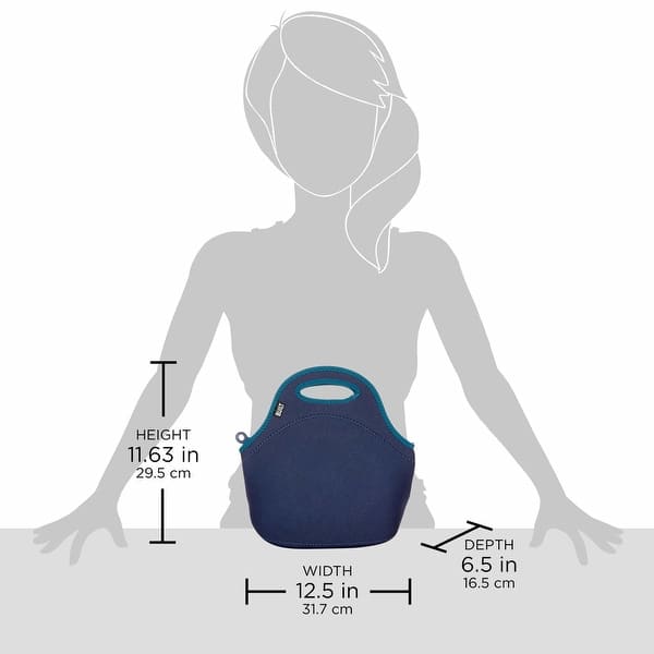 dimension image slide 3 of 6, Built Gourmet Getaway Neoprene Lunch Bag