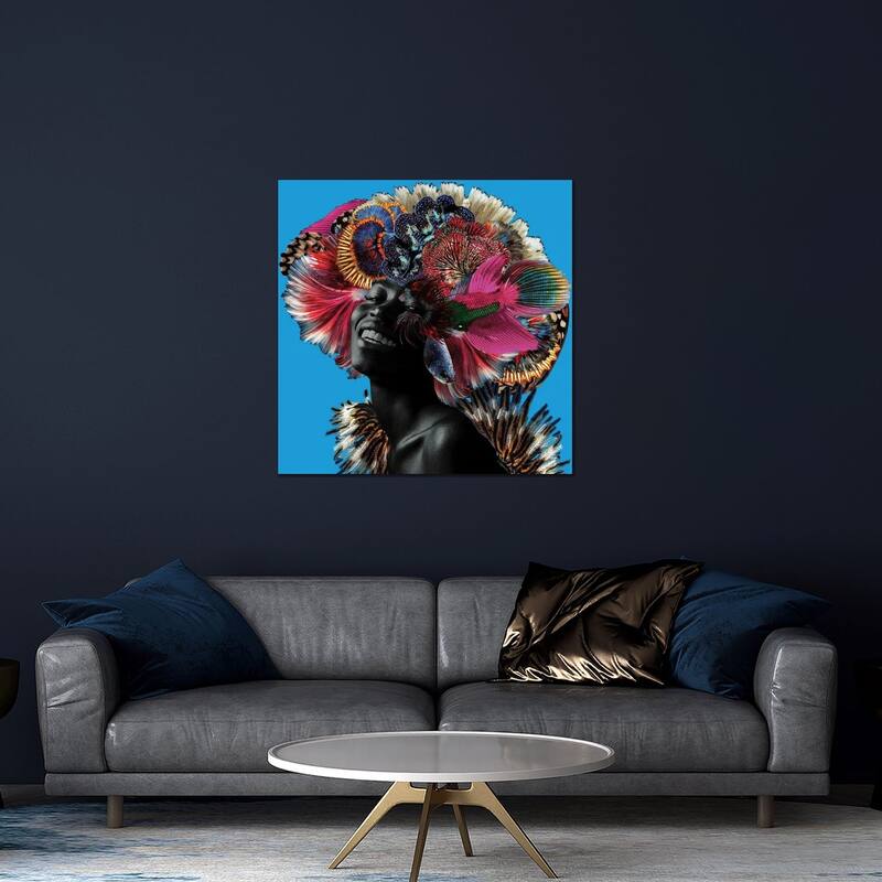 Joy Print On Acrylic Glass by Lolita Lorenzo