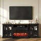 preview thumbnail 13 of 52, 98" Farmhouse TV Stand with 36" Fireplace for TVs up to 100"