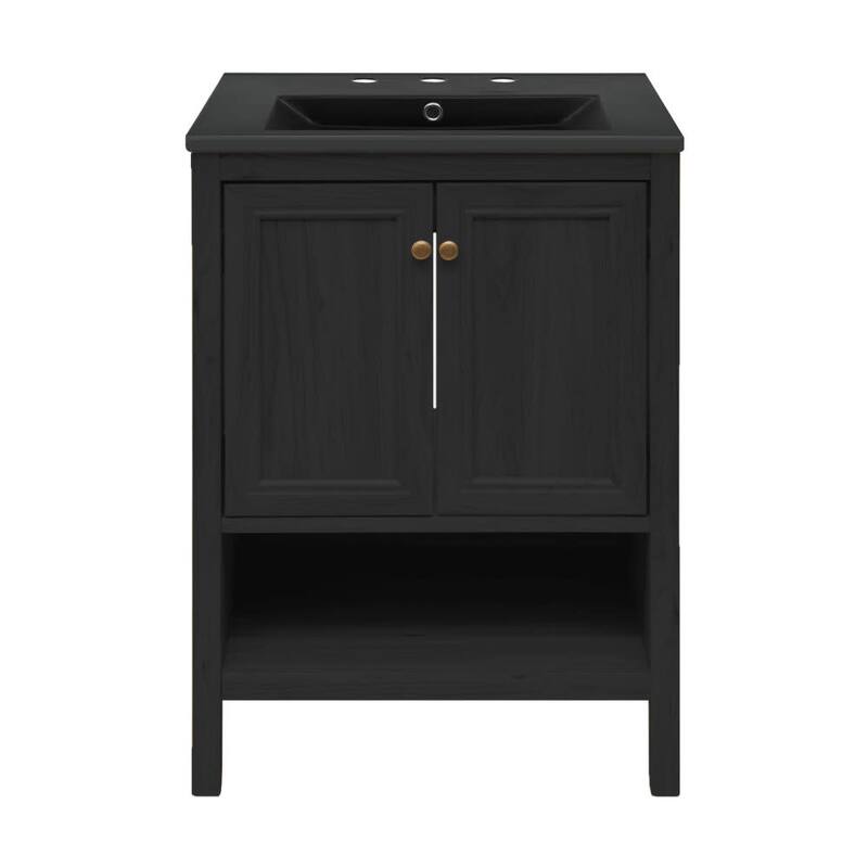 Swiss Madison SM-BV0601-3W Chateau 24" Free Standing Single Basin