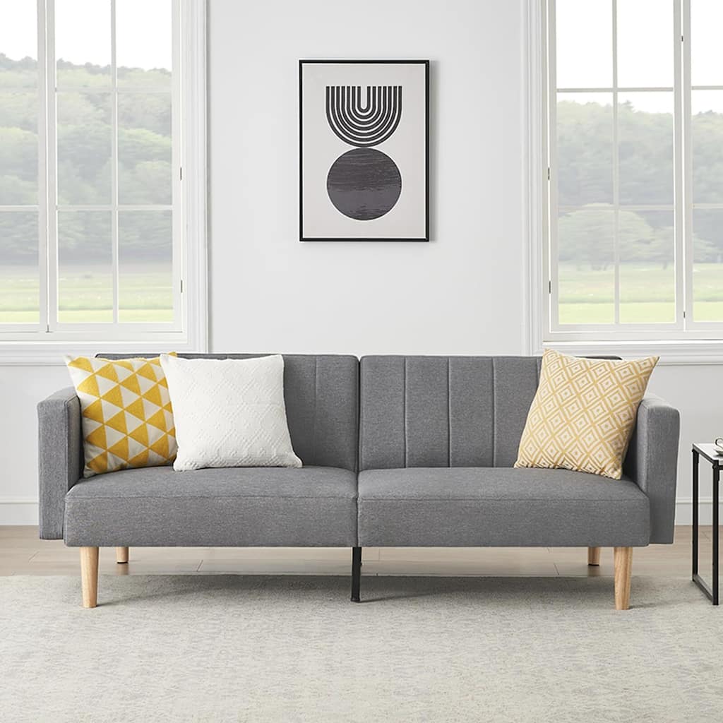 Convertible Futon Sofa Bed, Loveseat Sofa