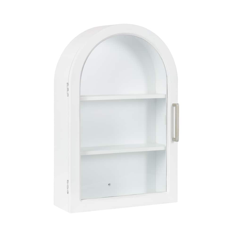Kate and Laurel Arcott Arch Wall Cabinet