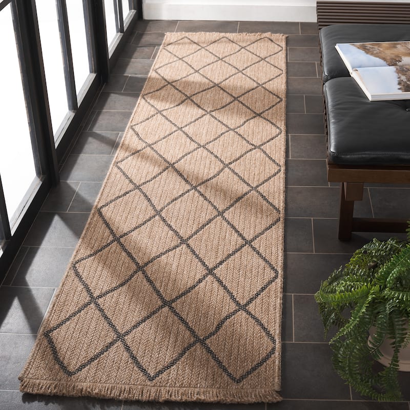 SAFAVIEH Retreat Potitsa Indoor/Outdoor Rug - 2'2" x 8' Runner