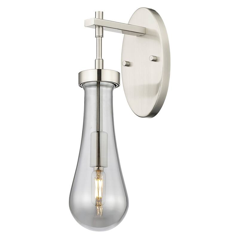 Innovations Lighting 451-1W-G451-4SM Owego 16" Tall Bathroom Sconce - Satin Nickel