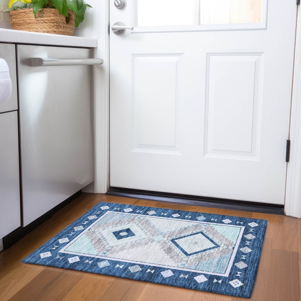 Premium Washable Super Soft Boho Tribal Mayfield Rug