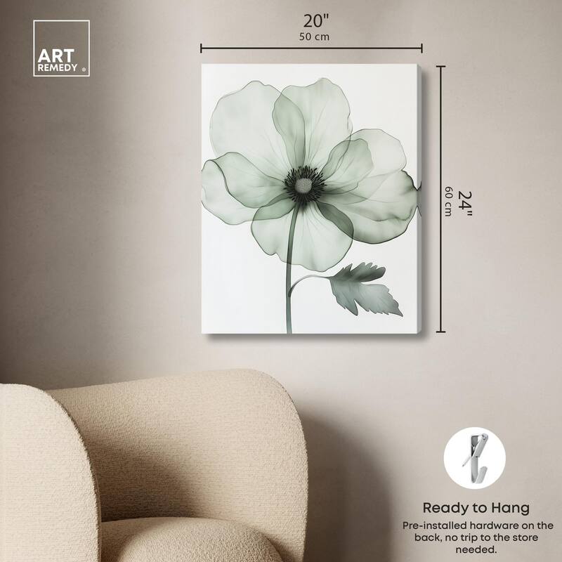 Delicate Stamen IV Canvas by Art Remedy, Gallery Wrapped