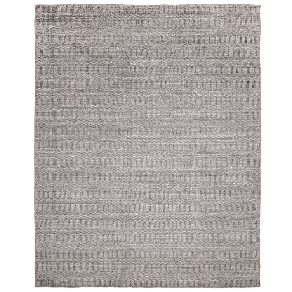 Overton Handmade Modern Contemporary Striped Area Rug