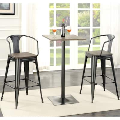 Casual Industrial Design Pub Bar Table Set