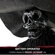 preview thumbnail 4 of 13, Life-Size Poseable Phantom Witch with Crystal Ball, Lights and Sound, Indoor/Covered Outdoor Halloween Decoration