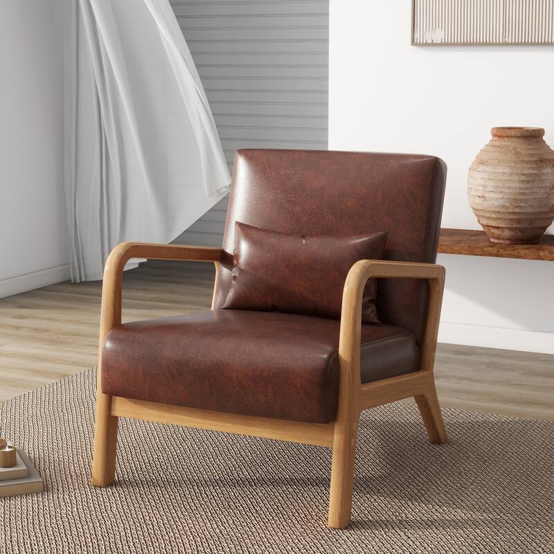 Modern Upholstered Accent Chairs for Living Room