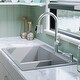 preview thumbnail 41 of 53, Karran Top Mount Double Equal Bowl Quartz Kitchen Sink - 33" x 22" x 9" - 33" x 22" x 9"
