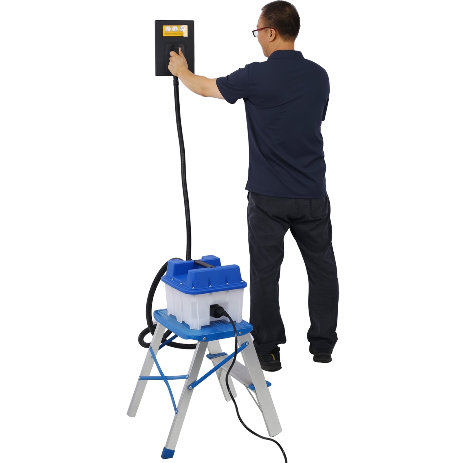 Machine to top remove wallpaper