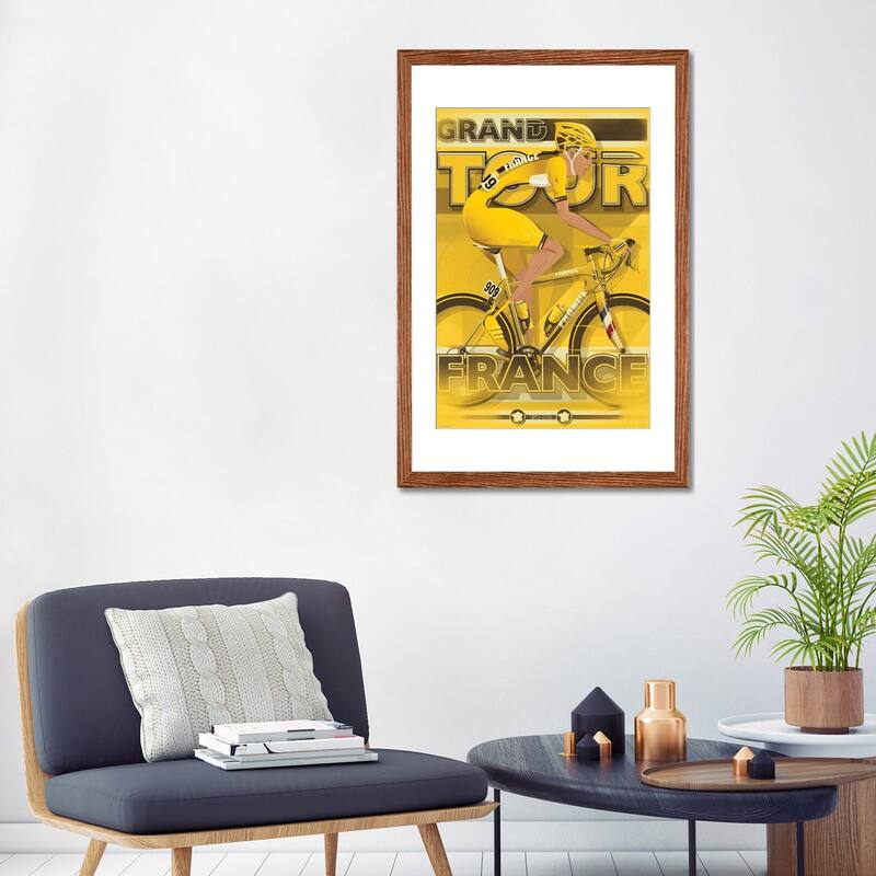 iCanvas "Tour De France Cycling Race" by WyattDesign