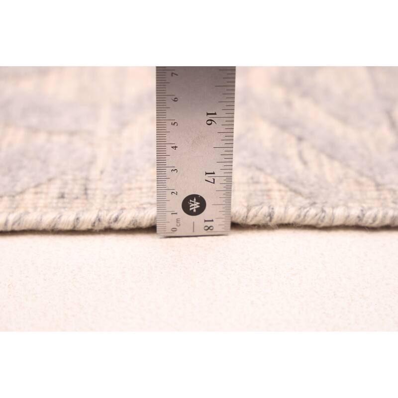 ECARPETGALLERY Hand Loomed Elysian Grey Rug - 7'11 x 9'8