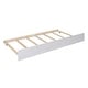 preview thumbnail 13 of 12, Full Size Wooden Canopy Bed with Trundle and Storage Drawers