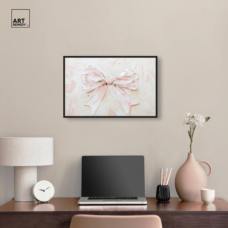 Relief Ribbons Canvas by Art Remedy