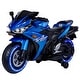 preview thumbnail 23 of 56, Ride-On Electric Motorcycle for Kids, 12V Battery, Throttle Control, LED Wheels, and MP3, Ages 3+