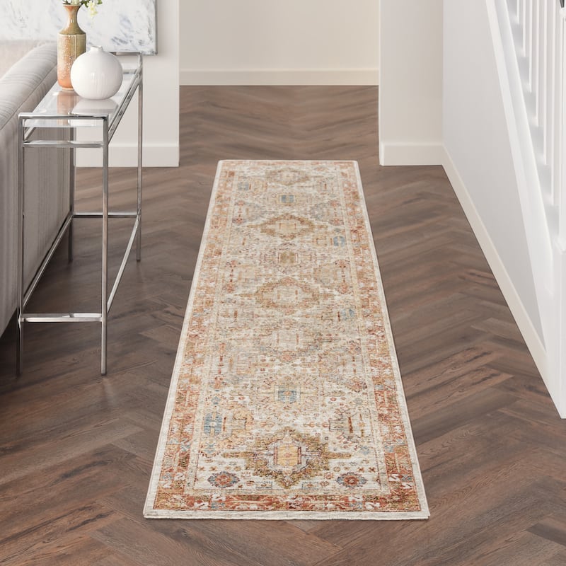 Nourison Petra Traditional Vintage Persian Area Rug
