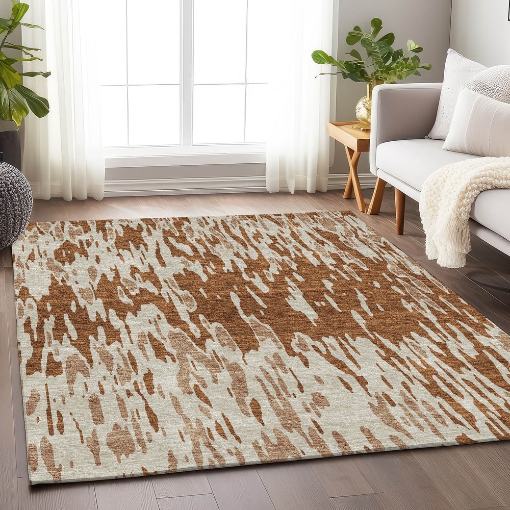 Premium Washable Super Soft Abstract Modern Mayfield Rug