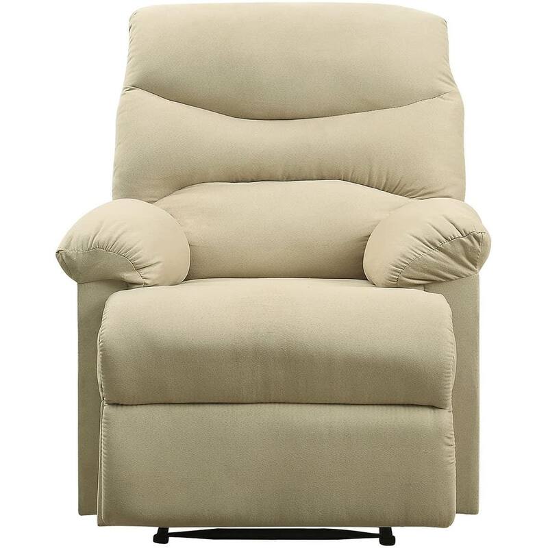 Modern Recliner in Sage Microfiber
