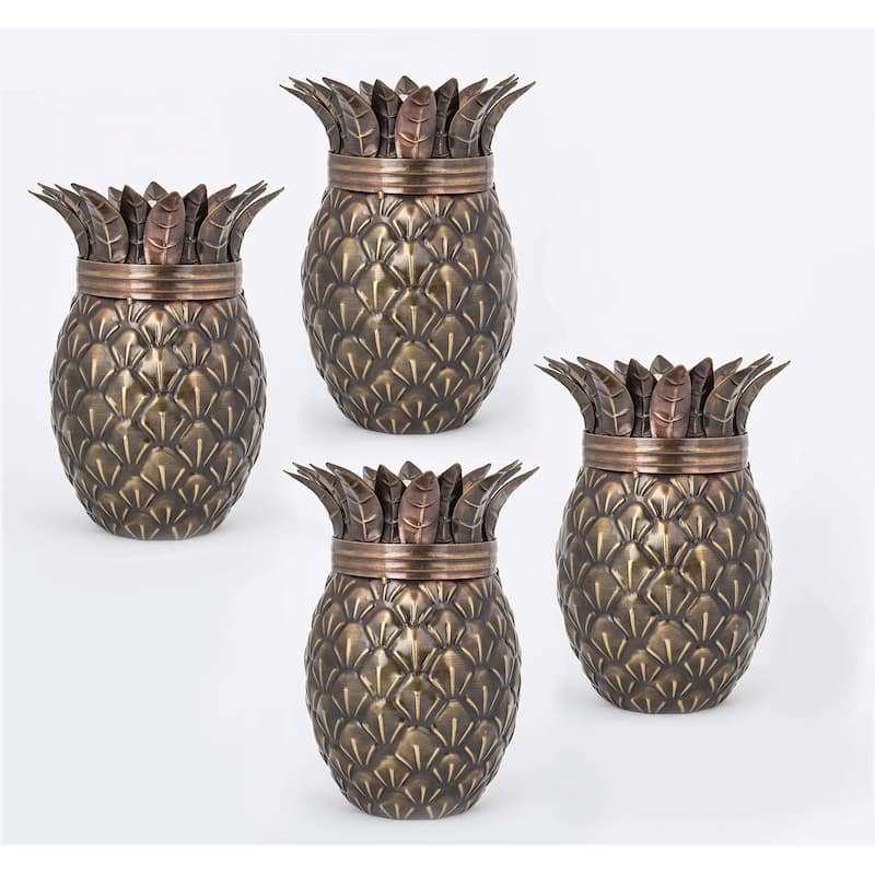 Pineapple Tabletop Tiki Torch