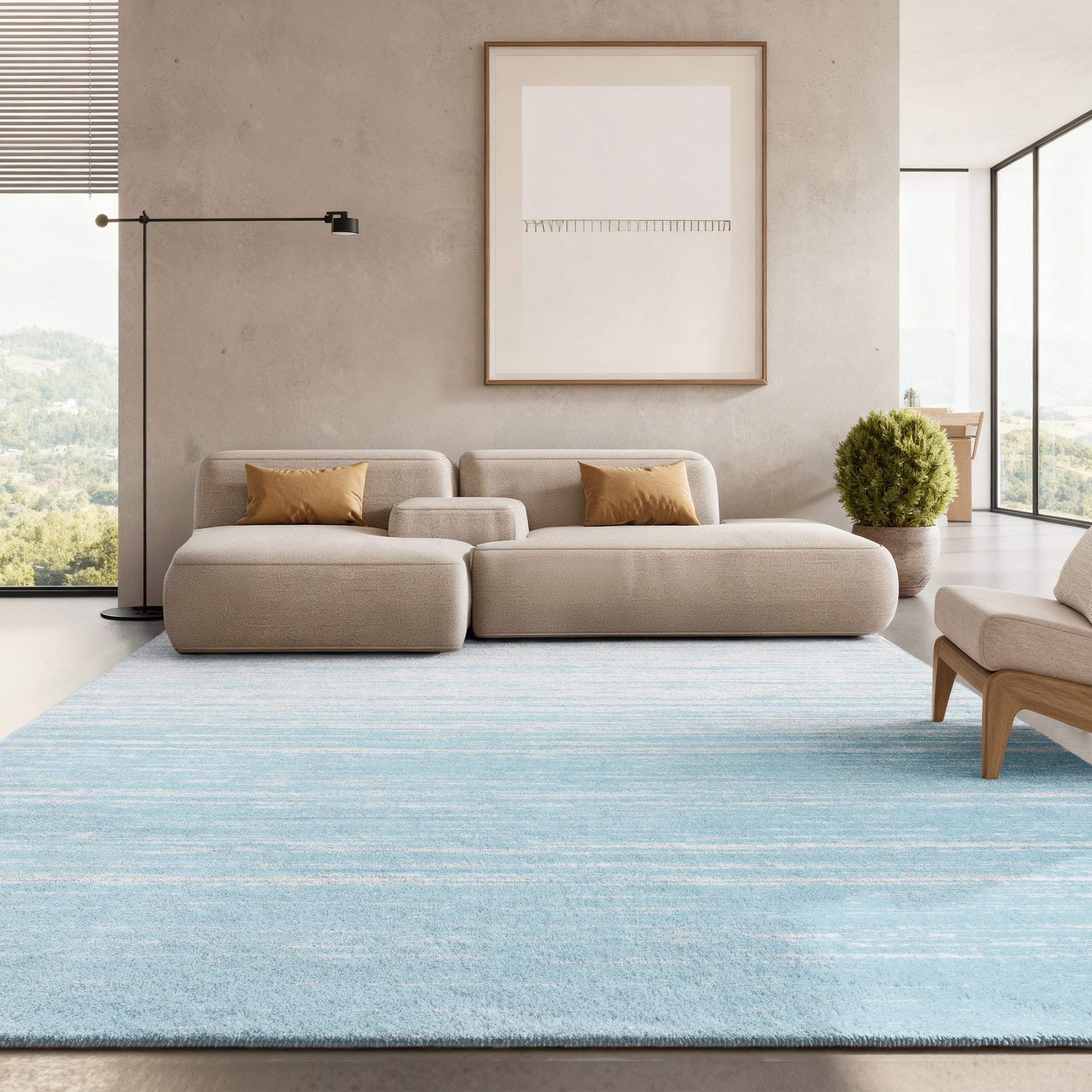 SAFAVIEH Adirondack Mieko Modern Ombre Distressed Area Rug