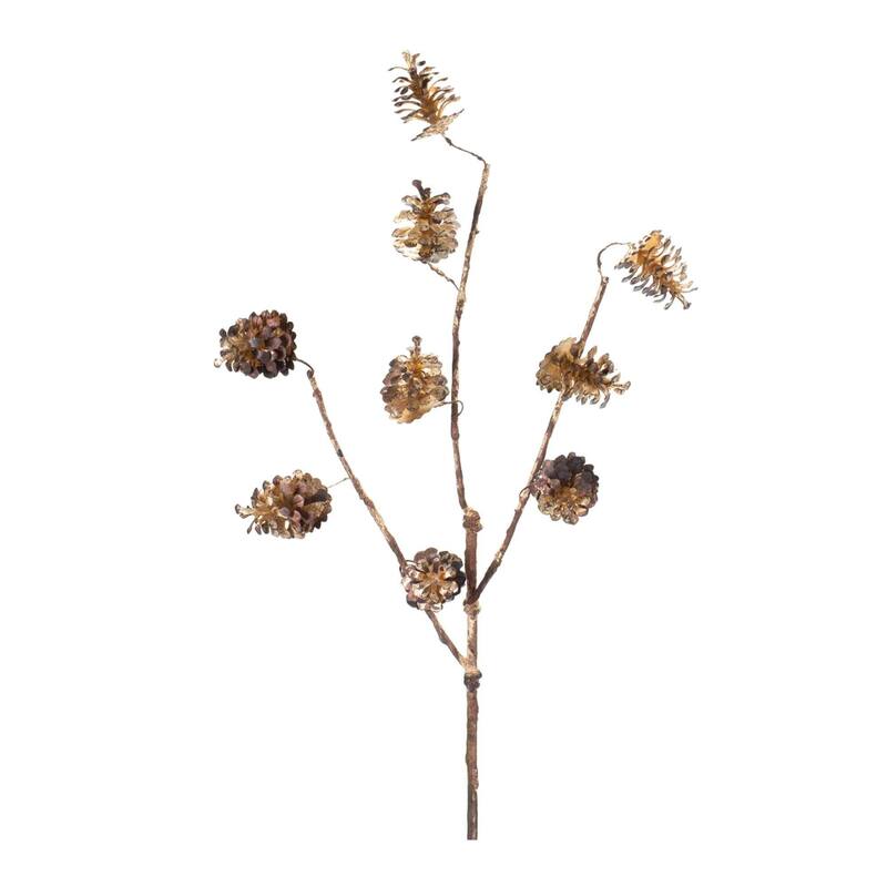 Set of 12 Pinecone Artificial Christmas Sprays 29"