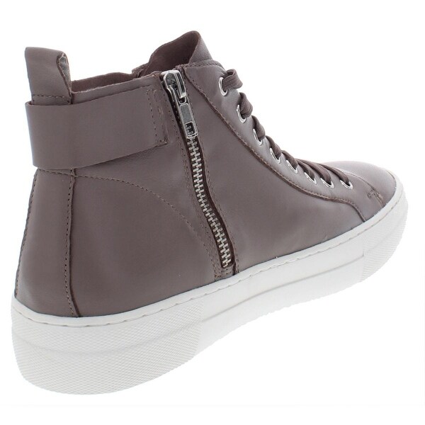 steve madden leather high tops