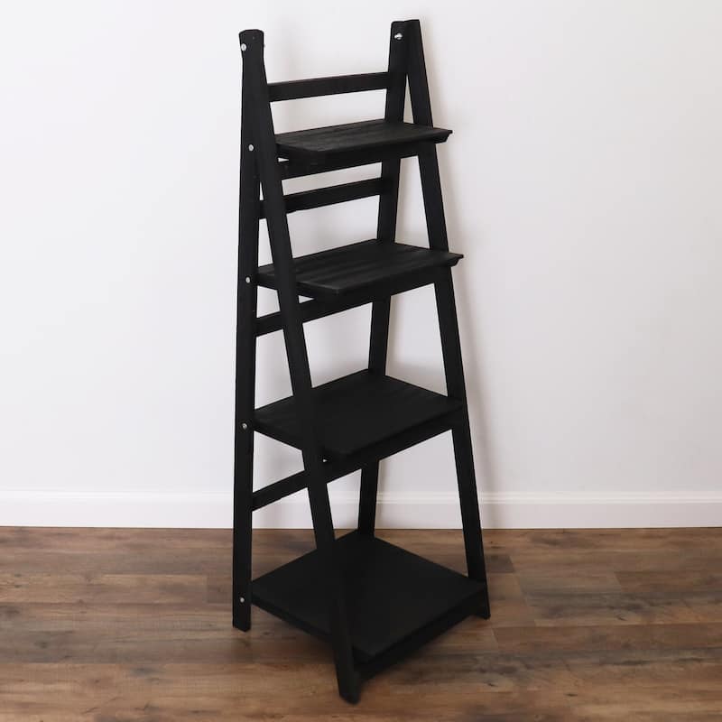 Ladder Shelf - One - Black