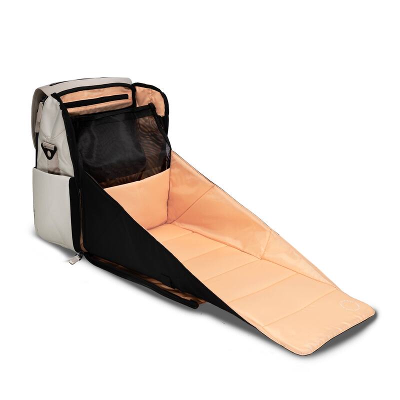 Paperclip Willow Diaper Bag - Mushroom