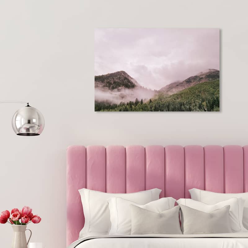 Wynwood Studio Canvas Nature and Landscape Humid Forest White and Modern & Contemporary Wall Art Canvas Print - 20 x 30
