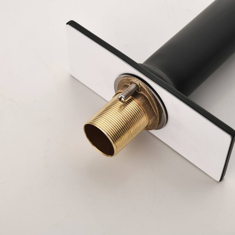 10.9"H Solid Brass Single-handle Bathroom Sink Faucet