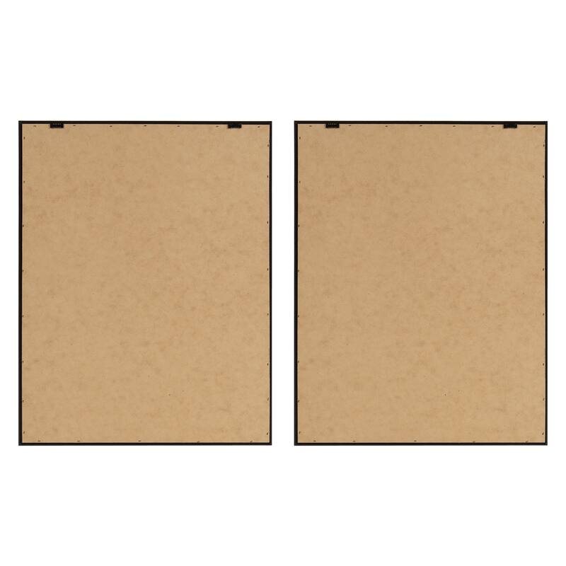 Kate and Laurel Sylvie Animal Front And Back Framed Canvas By Amy Peterson