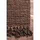 preview thumbnail 82 of 86, Nuloom Delilah Solid Chunky Jute Tassel Area Rug