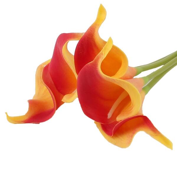 Shop Wedding Decor Calla Lily Artificial Manmade Flowers Bouquet