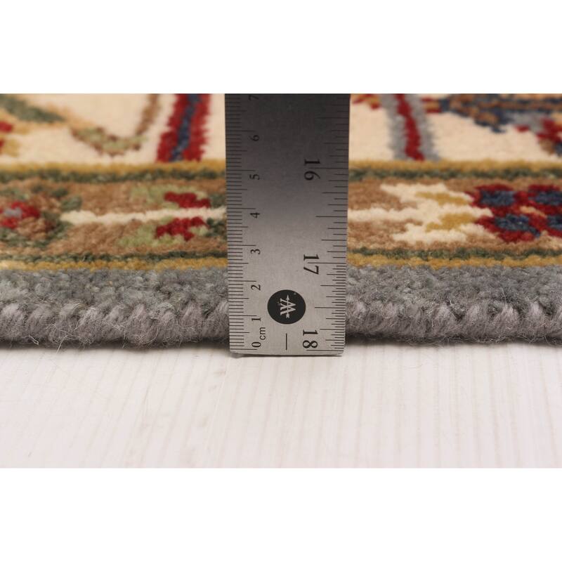 ECARPETGALLERY Hand-knotted Serapi Heritage Grey Wool Rug - 8'0 x 10'3