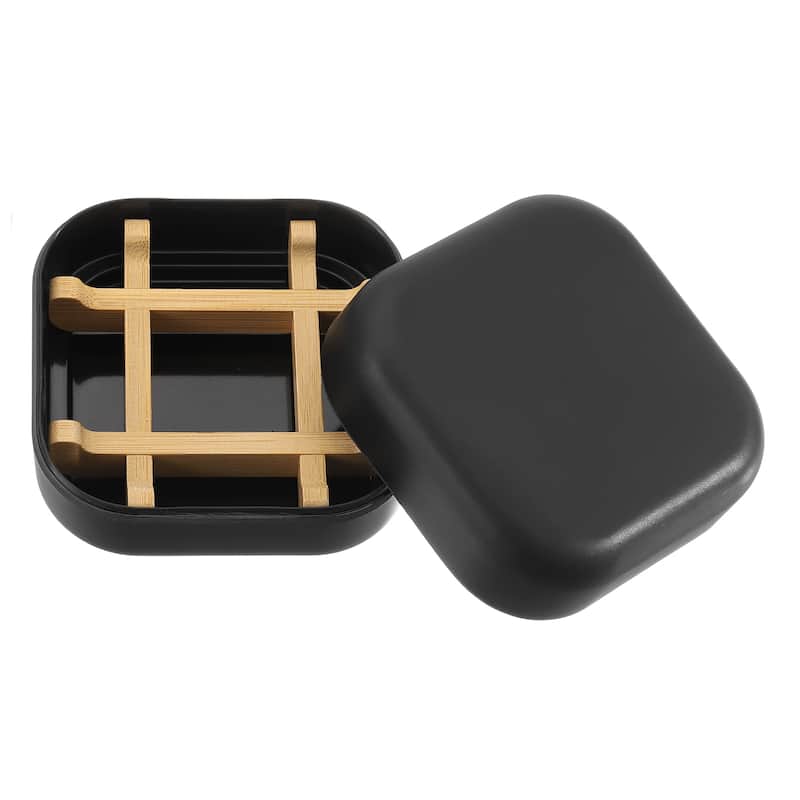 Wooden Soap Holder, Detachable Soap Box