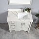 preview thumbnail 49 of 79, Willow Collections 36 in x 22 Aberdeen Freestanding Bathroom Vanity with Right Offset Bowl Sink and Countertop