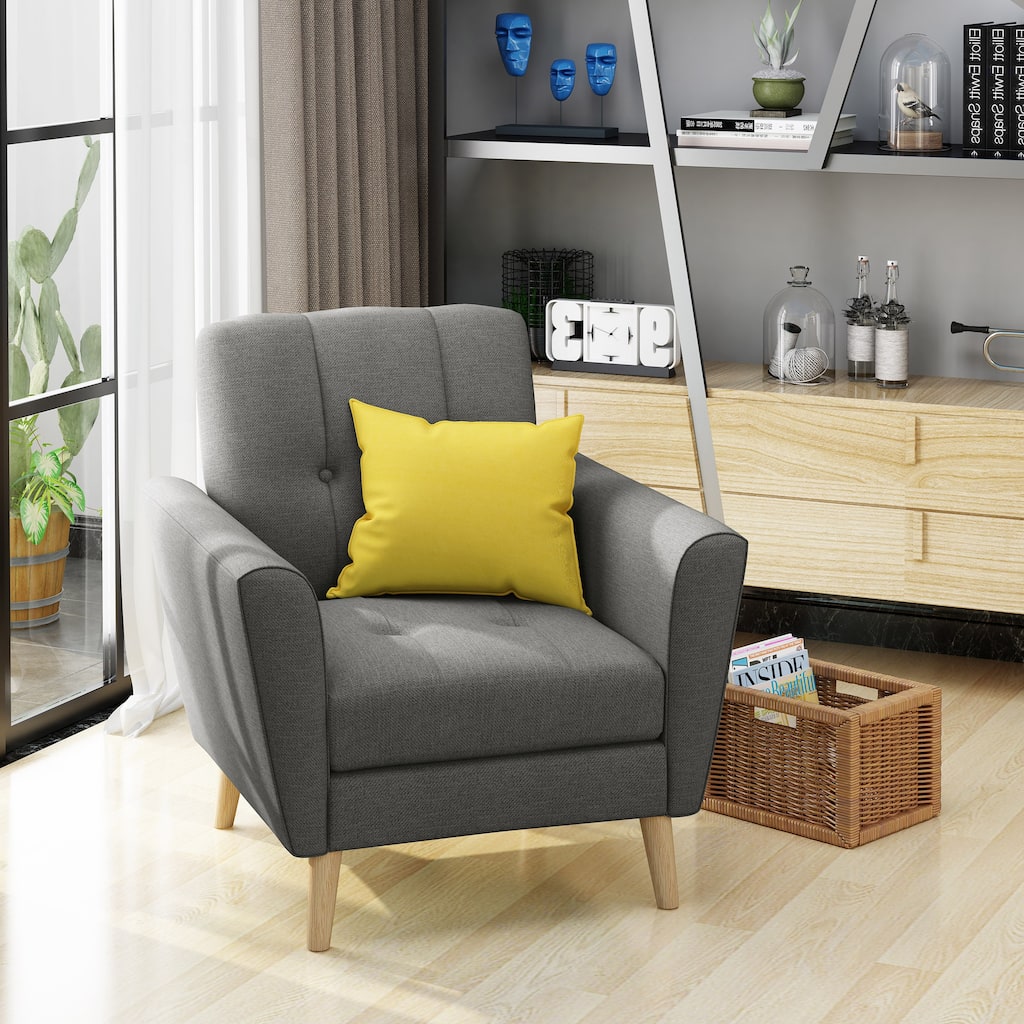 Sofa Side Chair Accent Chair Lounge Chair Upholstered Chair Corner Chair Club Chair Grey Chair Dressing Chair