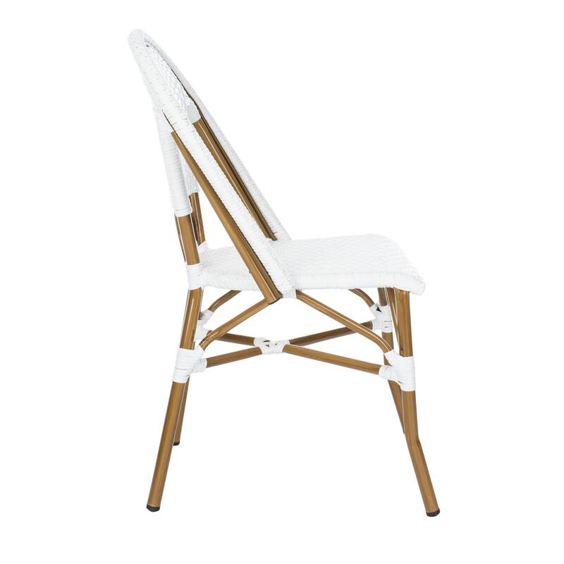 SAFAVIEH Marolyn Stackable Dining Chair (Set of 2) - 18Wx22Dx35H