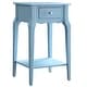 preview thumbnail 5 of 25, Daniella 1-Drawer Wood Storage Accent End Table by iNSPIRE Q Bold