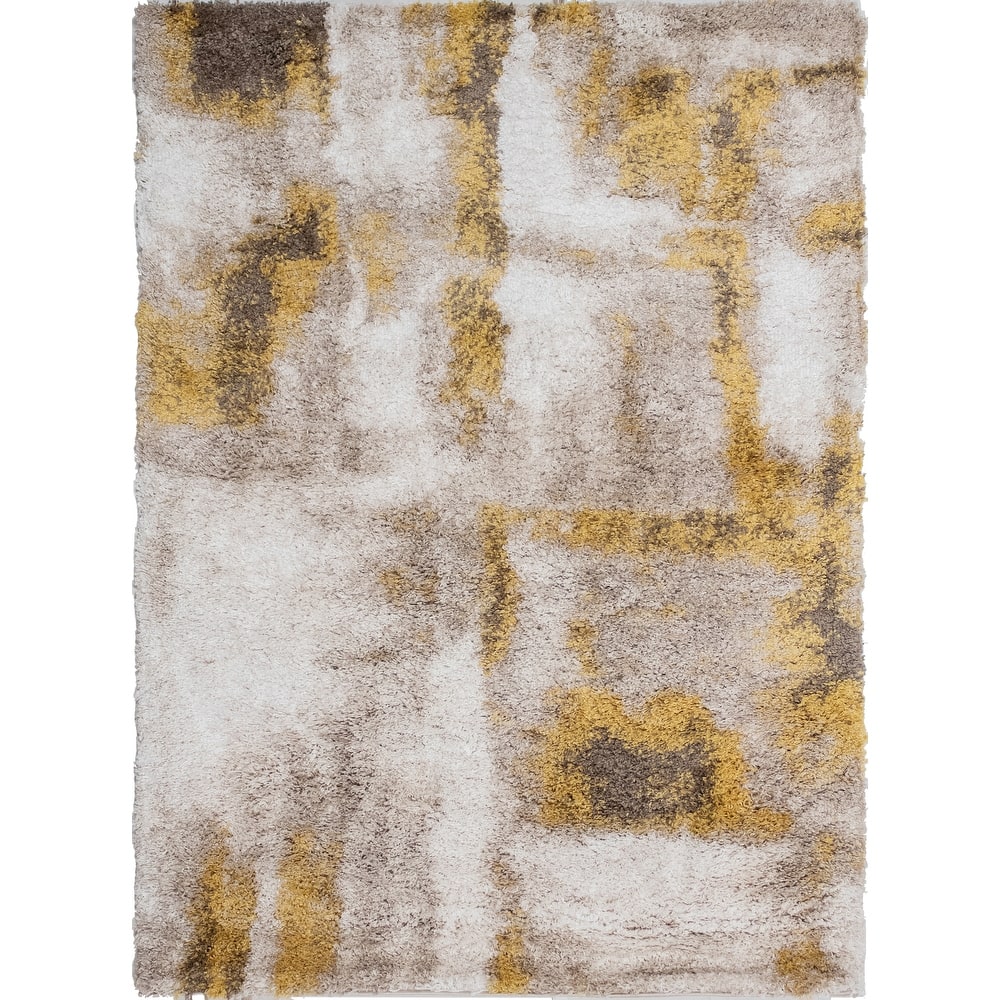 Noori Rug Lux Walsh Abstract Modern 2-inch Thick Shag Rug
