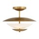 preview thumbnail 4 of 4, Minka Lavery 3943 Solara 3 Light 19" Wide Semi-Flush Ceiling Fixture