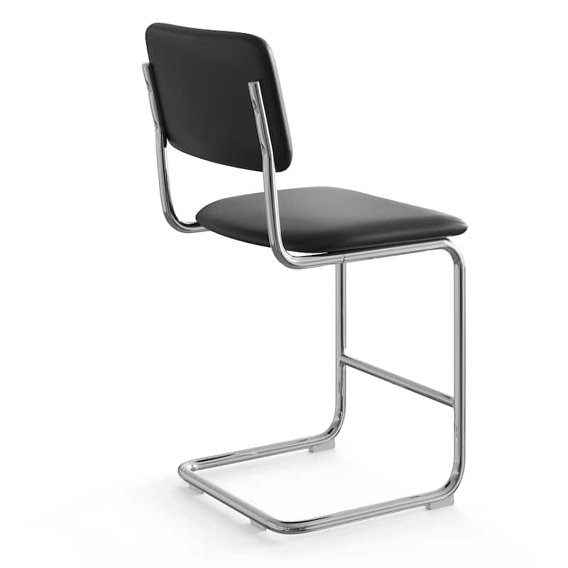 Hayward Vegan Leather Counter Height Stool (Set of 2)