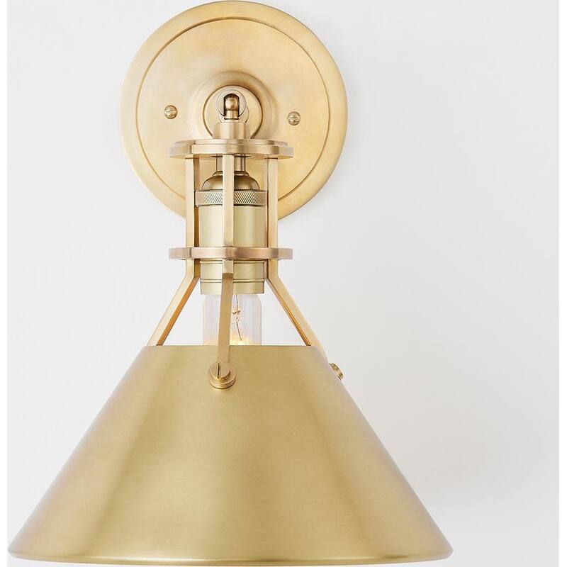 Hudson Valley Lighting METAL NO. 2 Single Light 11" Tall Wall Sconce