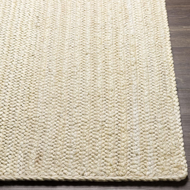 Livabliss Natural Braids Country Solid Area Rug
